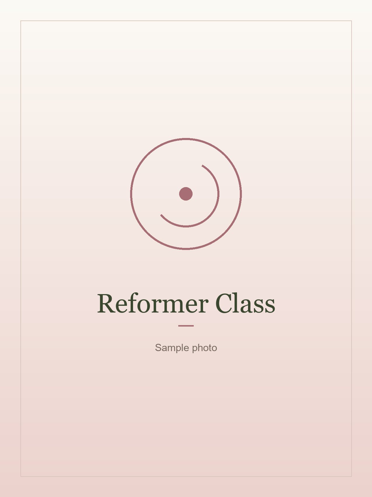 A bright, airy Barre class in progress at Reform Pilates Studio
